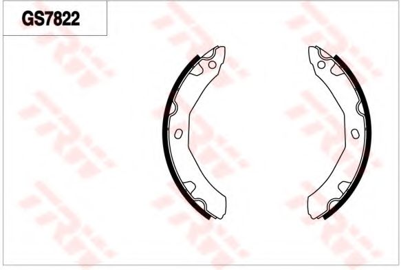 TRW GS7822 Тормозные колодоки для ISUZU ELF (Исузу Элф) TRW GS7822 Тормозные колодоки для ISUZU ELF (Исузу Элф)