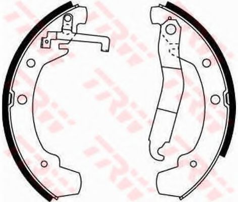 TRW GS8150 Тормозные колодоки для VOLKSWAGEN (Фольксваген) TRW GS8150 Тормозные колодоки для VOLKSWAGEN (Фольксваген)
