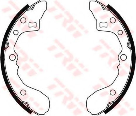 TRW GS8286 Тормозные колодоки для MAZDA GLC II (Мазда Глc 2) TRW GS8286 Тормозные колодоки для MAZDA GLC II (Мазда Глc 2)