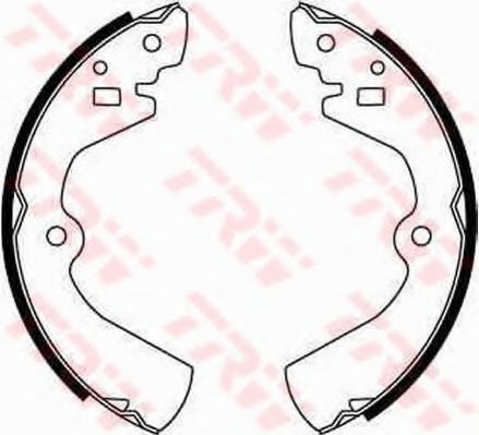 TRW GS8308 Тормозные колодоки для NISSAN (Ниссан) TRW GS8308 Тормозные колодоки для NISSAN (Ниссан)