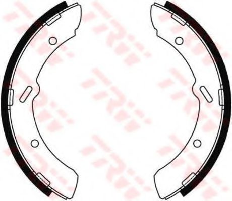 TRW GS8459 Тормозные колодоки для DAIHATSU DELTA (Дайхатсу Дэлта) TRW GS8459 Тормозные колодоки для DAIHATSU DELTA (Дайхатсу Дэлта)