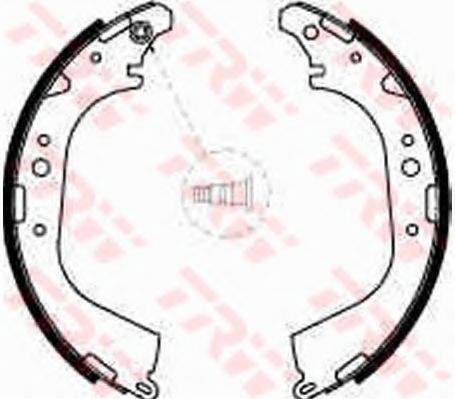 TRW GS8501 Тормозные колодоки для TOYOTA HILUX II (Тойота/тоета Хилуx 2) TRW GS8501 Тормозные колодоки для TOYOTA HILUX II (Тойота/тоета Хилуx 2)