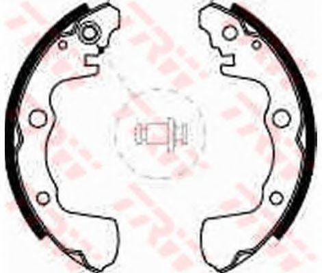 TRW GS8508 Тормозные колодоки для SUBARU (Субару) TRW GS8508 Тормозные колодоки для SUBARU (Субару)