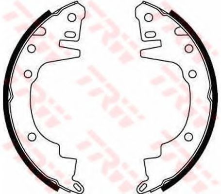 TRW GS8518 Тормозные колодоки для MITSUBISHI GALANT (Митсубиши/митсубиси Галант) TRW GS8518 Тормозные колодоки для MITSUBISHI GALANT (Митсубиши/митсубиси Галант)