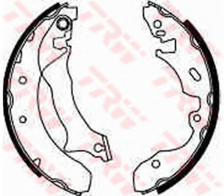 TRW GS8536 Тормозные колодоки для FORD MONDEO (Форд Мондэо) TRW GS8536 Тормозные колодоки для FORD MONDEO (Форд Мондэо)