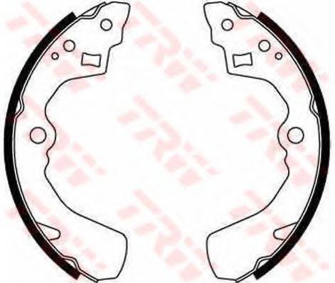 TRW GS8549 Тормозные колодоки для SUBARU JUSTY II (Субару Жустъ 2) TRW GS8549 Тормозные колодоки для SUBARU JUSTY II (Субару Жустъ 2)
