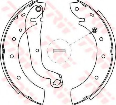 TRW GS8622 Тормозные колодоки для NISSAN MISTRAL (Ниссан Мистрал) TRW GS8622 Тормозные колодоки для NISSAN MISTRAL (Ниссан Мистрал)