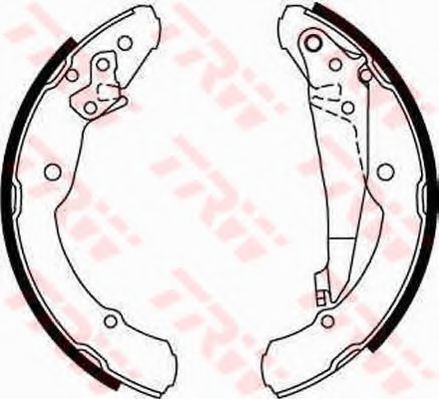 TRW GS8639 Тормозные колодоки для VOLKSWAGEN NOVO FUSCA (Фольксваген Ноvо фусcа) TRW GS8639 Тормозные колодоки для VOLKSWAGEN NOVO FUSCA (Фольксваген Ноvо фусcа)