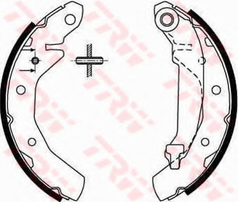 TRW GS8645 Тормозные колодоки для DAEWOO MATIZ (Дэу Матиз) TRW GS8645 Тормозные колодоки для DAEWOO MATIZ (Дэу Матиз)
