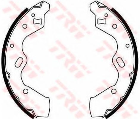 TRW GS8663 Тормозные колодоки для MAZDA (Мазда) TRW GS8663 Тормозные колодоки для MAZDA (Мазда)