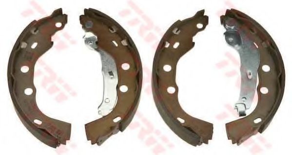 TRW GS8727 Тормозные колодоки для SUBARU JUSTY II (Субару Жустъ 2) TRW GS8727 Тормозные колодоки для SUBARU JUSTY II (Субару Жустъ 2)