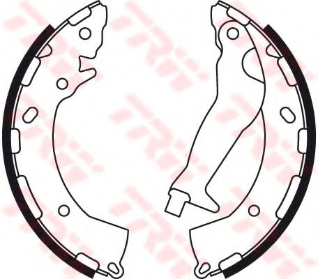 TRW GS8785 Тормозные колодоки для HYUNDAI I10 (Хендай И10) TRW GS8785 Тормозные колодоки для HYUNDAI I10 (Хендай И10)