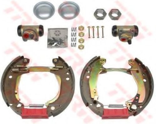 TRW GSK1215 Тормозные колодоки для PEUGEOT 205 II (Пежо 205 2) TRW GSK1215 Тормозные колодоки для PEUGEOT 205 II (Пежо 205 2)