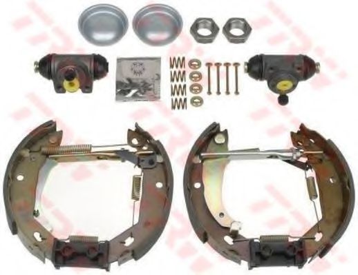 TRW GSK1239 Тормозные колодоки для PEUGEOT 205 I (Пежо 205 и) TRW GSK1239 Тормозные колодоки для PEUGEOT 205 I (Пежо 205 и)