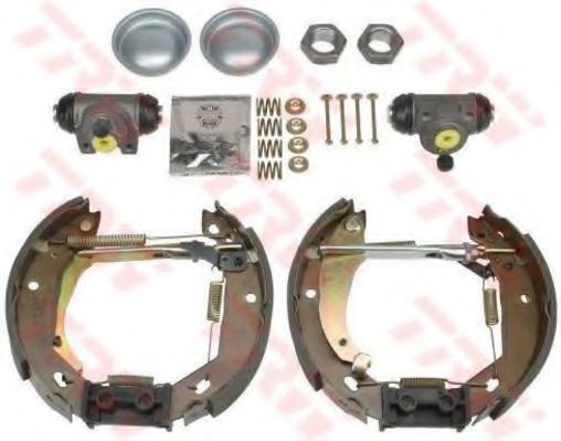 TRW GSK1243 Тормозные колодоки 
