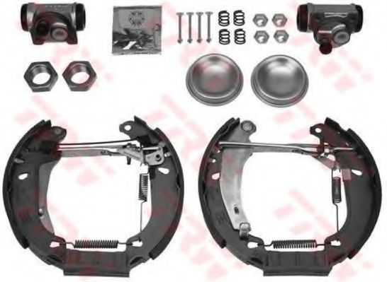 TRW GSK1250 Тормозные колодоки для PEUGEOT 206 (Пежо 206) TRW GSK1250 Тормозные колодоки для PEUGEOT 206 (Пежо 206)