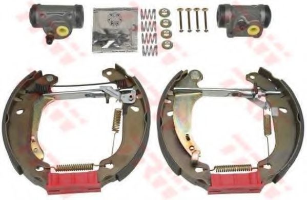 TRW GSK1258 Тормозные колодоки 