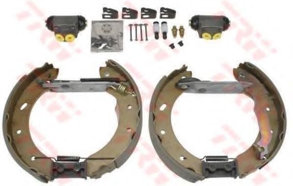 TRW GSK1660 Тормозные колодоки 