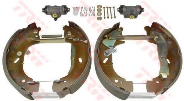 TRW GSK1666 Тормозные колодоки 