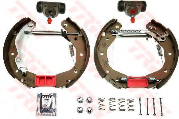 TRW GSK2613 Тормозные колодоки для DAEWOO KALOS (Дэу Калос)