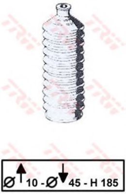 TRW JBE167 Комплект пылника, рулевое управление для AUDI A3 (Ауди А3) TRW JBE167 Комплект пылника, рулевое управление для AUDI A3 (Ауди А3)