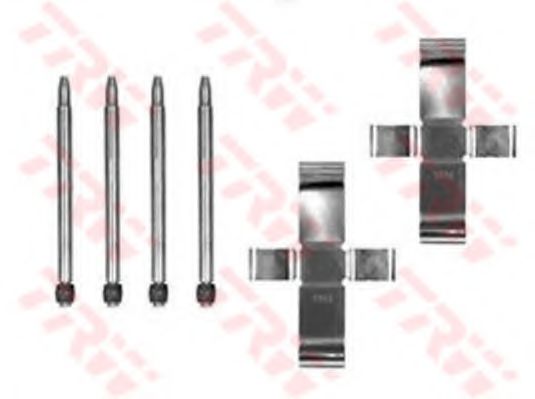 TRW PFK129 Комплектующие, колодки дискового тормоза для AUDI 100 (Ауди 100) TRW PFK129 Комплектующие, колодки дискового тормоза для AUDI 100 (Ауди 100)