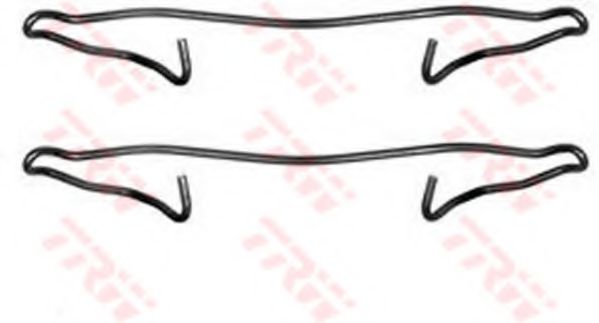 TRW PFK215 Комплектующие, колодки дискового тормоза для FORD SCORPIO I (Форд Скорпио 1) TRW PFK215 Комплектующие, колодки дискового тормоза для FORD SCORPIO I (Форд Скорпио 1)