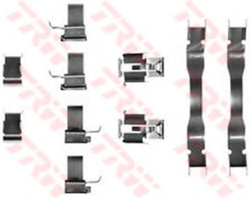 TRW PFK231 Комплектующие, колодки дискового тормоза для TOYOTA (Тойота/тоета) TRW PFK231 Комплектующие, колодки дискового тормоза для TOYOTA (Тойота/тоета)