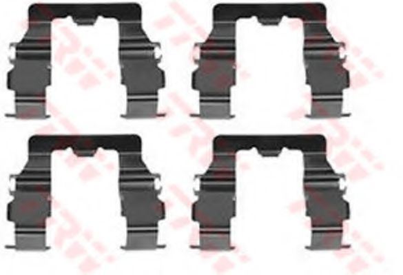 TRW PFK239 Комплектующие, колодки дискового тормоза для HONDA CRX II (Хонда Cрх 2) TRW PFK239 Комплектующие, колодки дискового тормоза для HONDA CRX II (Хонда Cрх 2)