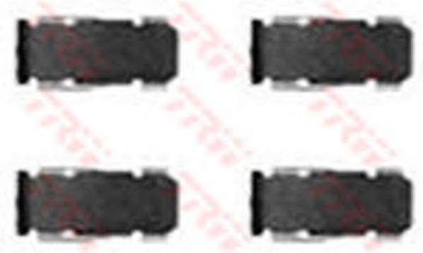TRW PFK272 Комплектующие, колодки дискового тормоза для DAIHATSU CHARADE II (Дайхатсу Чарадэ 2) TRW PFK272 Комплектующие, колодки дискового тормоза для DAIHATSU CHARADE II (Дайхатсу Чарадэ 2)