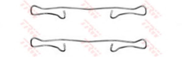 TRW PFK302 Комплектующие, колодки дискового тормоза для OPEL (Опель) TRW PFK302 Комплектующие, колодки дискового тормоза для OPEL (Опель)