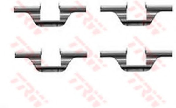 TRW PFK320 Комплектующие, колодки дискового тормоза для LANCIA DELTA I (Лансиа/лянча Дэлта и) TRW PFK320 Комплектующие, колодки дискового тормоза для LANCIA DELTA I (Лансиа/лянча Дэлта и)