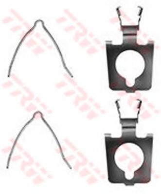 TRW PFK327 Комплектующие, колодки дискового тормоза для MAZDA 626 II (Мазда 626 2) TRW PFK327 Комплектующие, колодки дискового тормоза для MAZDA 626 II (Мазда 626 2)