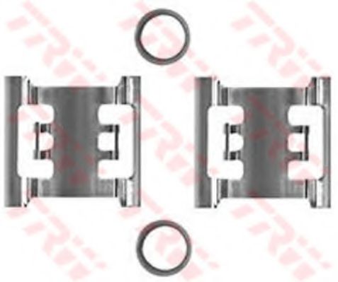 TRW PFK340 Комплектующие, колодки дискового тормоза для OPEL (Опель) TRW PFK340 Комплектующие, колодки дискового тормоза для OPEL (Опель)