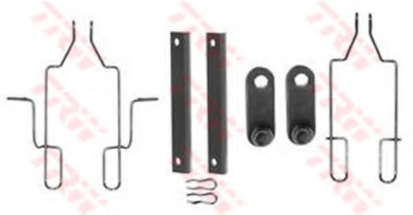 TRW PFK356 Комплектующие, колодки дискового тормоза для CITROëN (Cитроëн) TRW PFK356 Комплектующие, колодки дискового тормоза для CITROëN (Cитроëн)