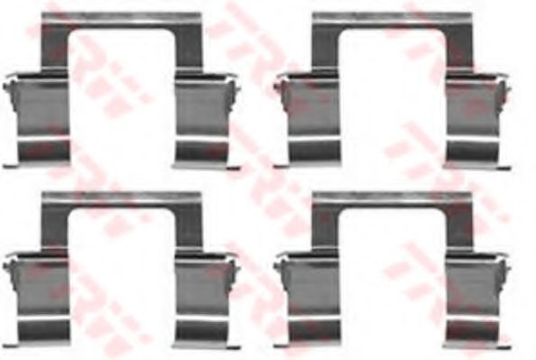 TRW PFK372 Комплектующие, колодки дискового тормоза для OPEL FRONTERA A (Опель Фронтера а) TRW PFK372 Комплектующие, колодки дискового тормоза для OPEL FRONTERA A (Опель Фронтера а)
