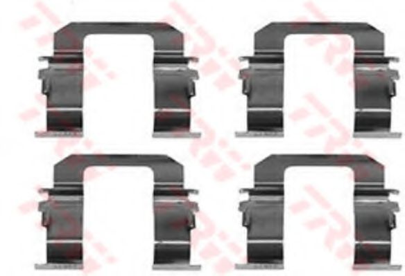 TRW PFK390 Комплектующие, колодки дискового тормоза для OPEL FRONTERA B (Опель Фронтера б) TRW PFK390 Комплектующие, колодки дискового тормоза для OPEL FRONTERA B (Опель Фронтера б)