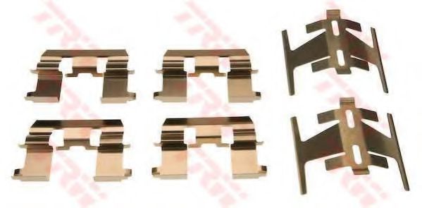 TRW PFK402 Комплектующие, колодки дискового тормоза для HONDA PRELUDE IV (Хонда Прэлудэ иv) TRW PFK402 Комплектующие, колодки дискового тормоза для HONDA PRELUDE IV (Хонда Прэлудэ иv)