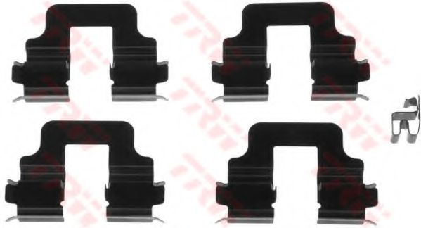 TRW PFK442 Комплектующие, колодки дискового тормоза для OPEL (Опель) TRW PFK442 Комплектующие, колодки дискового тормоза для OPEL (Опель)