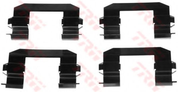 TRW PFK492 Комплектующие, колодки дискового тормоза для KIA SEDONA I (Киа Сэдона и) TRW PFK492 Комплектующие, колодки дискового тормоза для KIA SEDONA I (Киа Сэдона и)