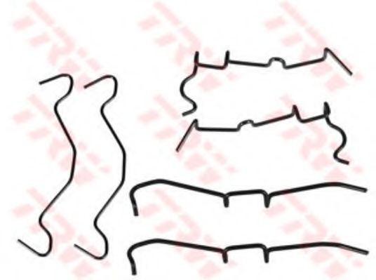 TRW PFK494 Комплектующие, колодки дискового тормоза для DAIHATSU CUORE V (Дайхатсу Cуорэ v) TRW PFK494 Комплектующие, колодки дискового тормоза для DAIHATSU CUORE V (Дайхатсу Cуорэ v)