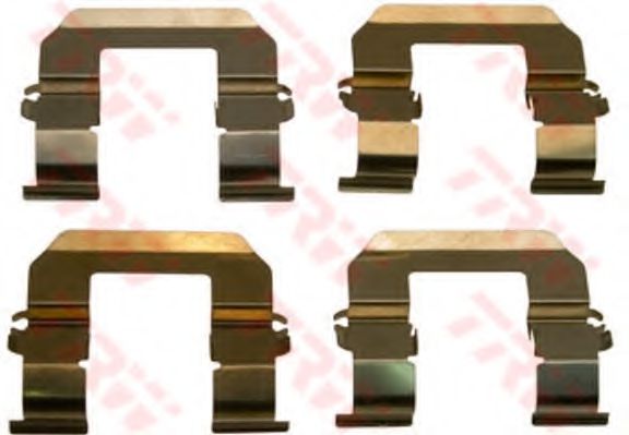 TRW PFK498 Комплектующие, колодки дискового тормоза для KIA (Киа) TRW PFK498 Комплектующие, колодки дискового тормоза для KIA (Киа)