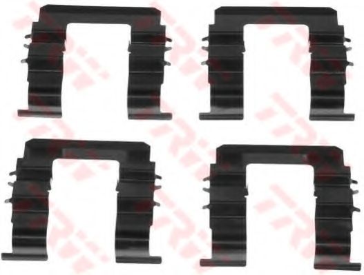 TRW PFK511 Комплектующие, колодки дискового тормоза для KIA RIO (Киа Рио) TRW PFK511 Комплектующие, колодки дискового тормоза для KIA RIO (Киа Рио)