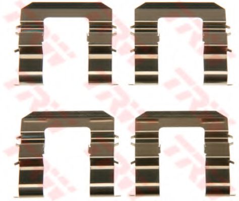 TRW PFK577 Комплектующие, колодки дискового тормоза для HYUNDAI ACCENT III (Хендай Акцент 3) TRW PFK577 Комплектующие, колодки дискового тормоза для HYUNDAI ACCENT III (Хендай Акцент 3)