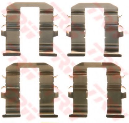 TRW PFK595 Комплектующие, колодки дискового тормоза для HYUNDAI H-1 / GRAND STAREX (Хендай Н1 / гранд старэx) TRW PFK595 Комплектующие, колодки дискового тормоза для HYUNDAI H-1 / GRAND STAREX (Хендай Н1 / гранд старэx)