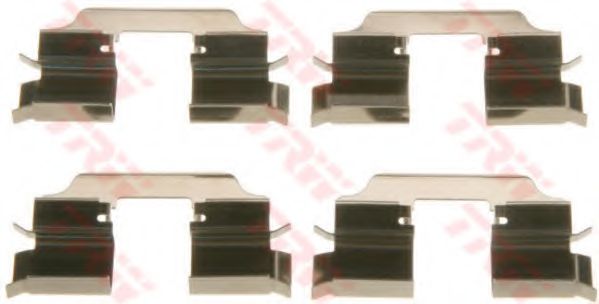 TRW PFK607 Комплектующие, колодки дискового тормоза для RENAULT KANGOO / GRAND KANGOO (Рено Кангу / гранд кангу) TRW PFK607 Комплектующие, колодки дискового тормоза для RENAULT KANGOO / GRAND KANGOO (Рено Кангу / гранд кангу)