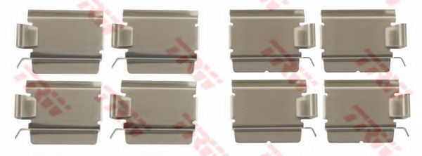 TRW PFK656 Комплектующие, колодки дискового тормоза для DODGE (Додж) TRW PFK656 Комплектующие, колодки дискового тормоза для DODGE (Додж)