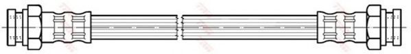 TRW PHA256 Тормозной шланг для CITROËN AX (CитроËн Аx) TRW PHA256 Тормозной шланг для CITROËN AX (CитроËн Аx)