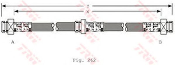 TRW PHA366 Тормозной шланг для SUZUKI (Сузуки) TRW PHA366 Тормозной шланг для SUZUKI (Сузуки)