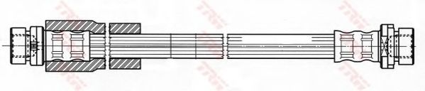 TRW PHA425 Тормозной шланг для FORD FUSION (Форд Фьюжн) TRW PHA425 Тормозной шланг для FORD FUSION (Форд Фьюжн)